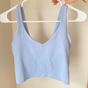 Align periwinkle blue tank size 10